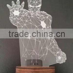 Acrylic Led Night Lights,coloured LED Night Light,acrylic Table Light thumbnail-3
