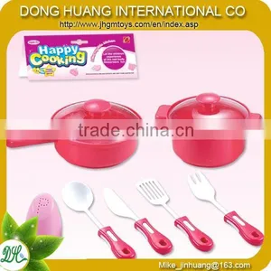 Children Plastic Kitchen Dining Utensil Play Set thumbnail-1