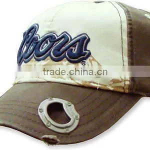 Cotton Twill Fahsion Embroidery New Design Bottle Opener Baseball Cap thumbnail-1