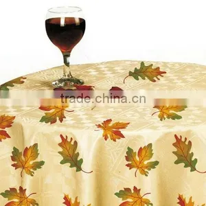 YAJULE'S PVC Round Table Cloth thumbnail-1