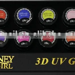 8ml New 3d Nail Art ,3d Nail Sticker , 3d Nail Art Christmas Decoration, Beauty Salon DIY Nart Art Gel Nail Polish thumbnail-3