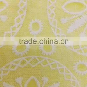 China Manufacturer Compound Fabric Women Garment Burnt-out Fabric thumbnail-1