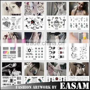 Easam Hot Temporary Tattoo Sticker With 56 Designs thumbnail-3