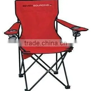 Folding Chair With Carry Case, Arm Rest & Cup Holder, Captains Chair thumbnail-1