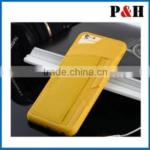 Retro Style Soft TPU Leather Case For IPhone 6 4.7 Luxury Original Card Slot thumbnail-1