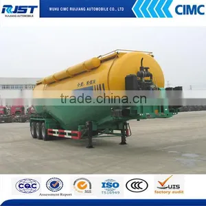 CIMC 60m3 3 Axle Bulk Cement Tank Semi Trailer thumbnail-2