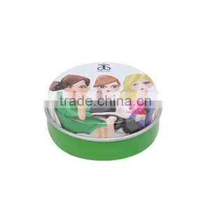 Wholesale Empty Round Mini Cosmetic Tin Container Custom Aluminum Metal Small Candy Lip Balm Tin Quality Choice thumbnail-2