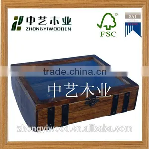 Trade Assurance Wholesale Handmade Custom Wooden Wine Crate Cheap Wooden Wine Holder thumbnail-3