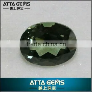 Cute Oval Cut Spinel of Oval 7*9mm Light Green Electric Stone thumbnail-1