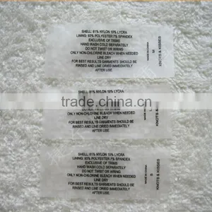 TPU Printed Water Washing Label for Garment thumbnail-1