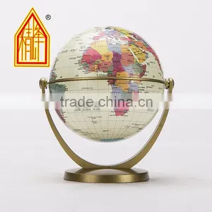 10.6cm Universal 360 Degree Moving Globe PVC Earth Globe Educational Globe thumbnail-2