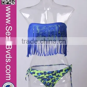 Wholesale Women Halterneck Swimwear Micro Rhinestone Bikini Connector thumbnail-4