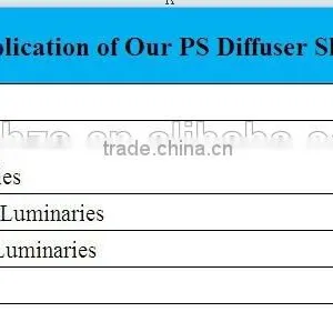 White PS Diffuser Sheet Polystyrene Diffuser Board for LED Panel Light Quality Choice thumbnail-6