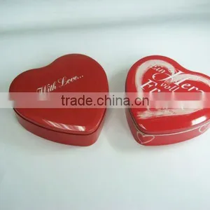 Heart Shape Chocolate Tin Box for Saint Valentine's Day thumbnail-1