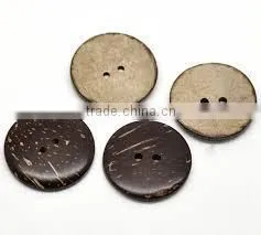 Handmade Coconut Beads and Buttons, Cocounut Beads and Buttons, Coconut Beads, Coconut Buttons thumbnail-1