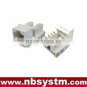 Krone UTP RJ45 Cat5e Keystone Jack 90 Degree thumbnail-1