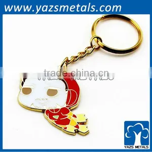 Lovely Custom Cartoon Metal Keychain thumbnail-5