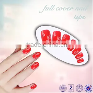 New Arrival Metallic Spider Web Designed Artificial Nail Art Tips Professional ABS Nail Tips Full Cover Fake Nail Art Tips thumbnail-3