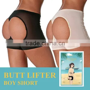 S-SHAPER Hot Sale Women`s Seamless Butt Lifter New Push Up Panty Butt Enhancer Waist Control Shapewear thumbnail-3