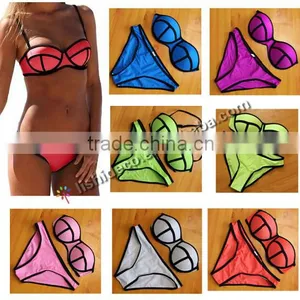 Bandage Halter Beachwear Brazilian Bikini thumbnail-2