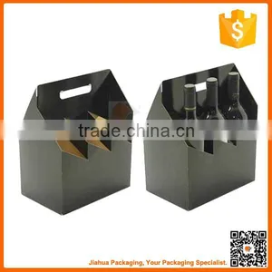 Foldable Flat Packed Magnetic Cardboard Wine Box thumbnail-6