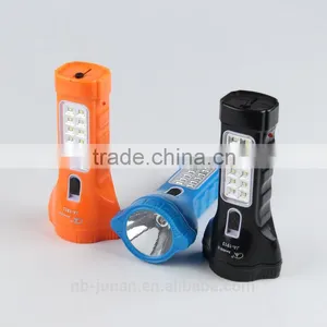 JA-1913 Rechargeable Led Flashlight With Side Light thumbnail-1