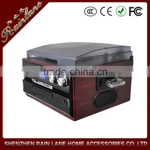 New Product 6-in-1 Bluetooth lp Record Player thumbnail-1
