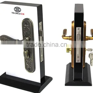 TRI-CIRCLE Zinc Alloy Door Lock, Handle Door Lock Set thumbnail-6