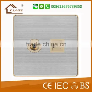 Brushed Stainless Steel Electric Door Bell Switch Home GOLDEN With CE Certificate thumbnail-6