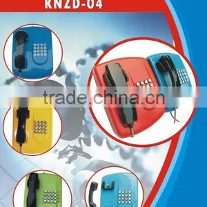 Emergency Telephone Loud Speaking Weatherproof Phone for Heavy Dust Area KNZD-04 Auto-dial Emergency Telephone thumbnail-2