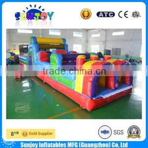 2016 Kids Inflatable Outdoor Obstacle Course Equipment for Sale thumbnail-1