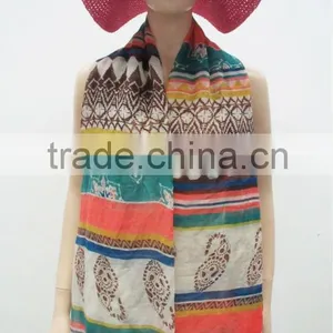 Polyester Printed Scarf,Fashion Ladies Scarf,New Style Scarf thumbnail-1