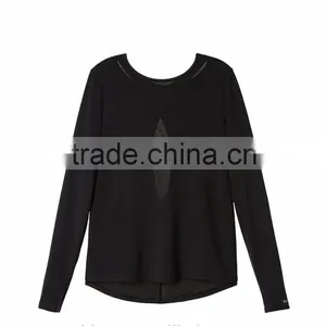 Black Custom Crewneck Sweatshirt Wholesale Women Crewneck Sweatshirt thumbnail-3