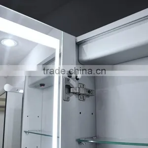 LED Mirror Cabinet With Sensor, Demister and Shaver for Modern Bathroom thumbnail-3