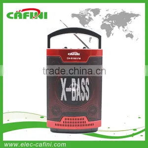 Hot Selling Portable AM FM Radio With LED Light for Promotion thumbnail-1