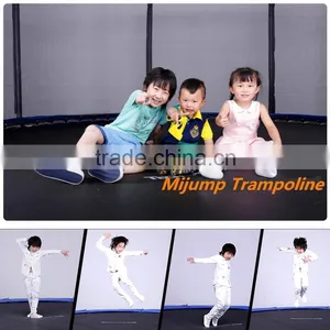 Fitness 8ft Trampoline With Enclosures,L-shaped Leg Trampoline thumbnail-1