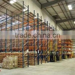 Double - Deep Adjustable Rack Shelving System Narrow Aisle Steel Warehouse Rack thumbnail-1