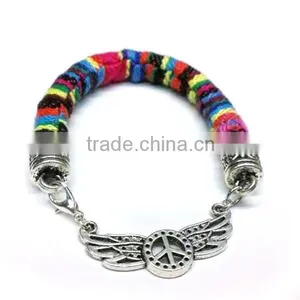 Fashion Bracelet Printed Fabric Bracelet thumbnail-1