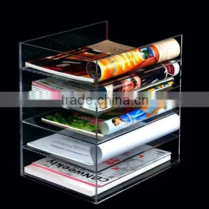 Acrylic Book/ Magazine /brochure Display Rack/case thumbnail-3