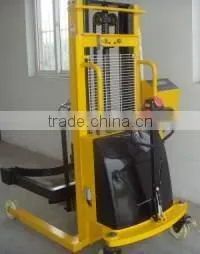 Full Electric Roll Paper Lifter Pallet Truck With Pedal thumbnail-1