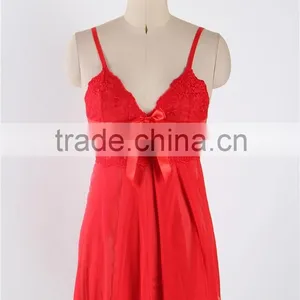 Best Seller First Night Women Sexy Red Night Lingerie thumbnail-4