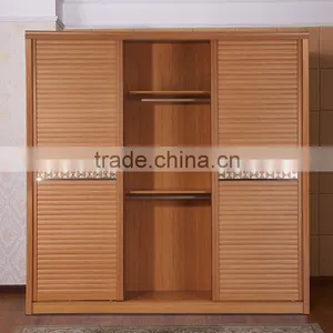Environmental E1 18mm MDF Wood Sliding Wardrobe Door Mechanism for Bedroom thumbnail-2
