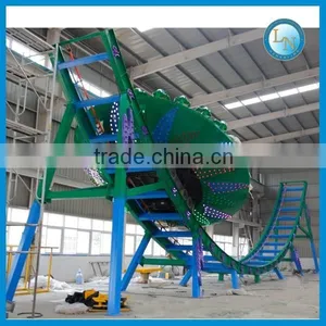 Outdoor Amusement Park Equipment for Adults! LINO Amusement Park Sliding Rides Flying Ufo Rides for Sale thumbnail-2