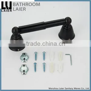 Contemporary Western Unique Design Zinc Alloy ORB Bathroom Accessories Wall Mounted Toilet Paper Holder thumbnail-6