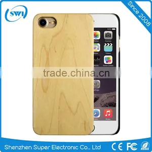 For IPhone 7 Phone Back Real Wooden Case Cover thumbnail-5