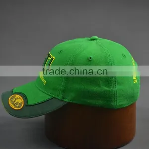 Custom 100% Cotton Racing Baseball Cap With Embroidery Logo thumbnail-3