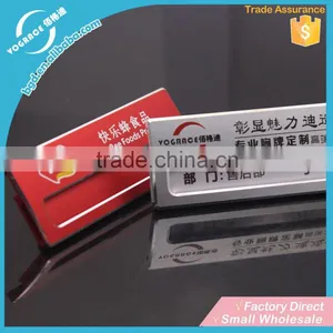 Metal Aluminum Alloy Nameplate, Name Tag, Name Badge thumbnail-1