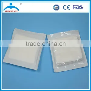 Sterile White Cotton Guaze Swabs in Medical Device 8ply ,10x10cm thumbnail-1