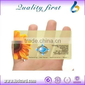 Rewritable EM4100 CR80 Crystal Transparent Chip Cards RFID Cards thumbnail-3