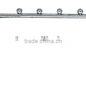 Chrome Supermarket Metal Hanging Display Hook thumbnail-1